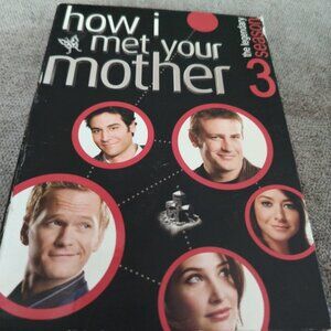 HOW I MET YOUR MOTHER SEASON 3  TV SERIES 3 DVD SET